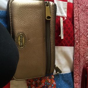 Pewter fossil clutch